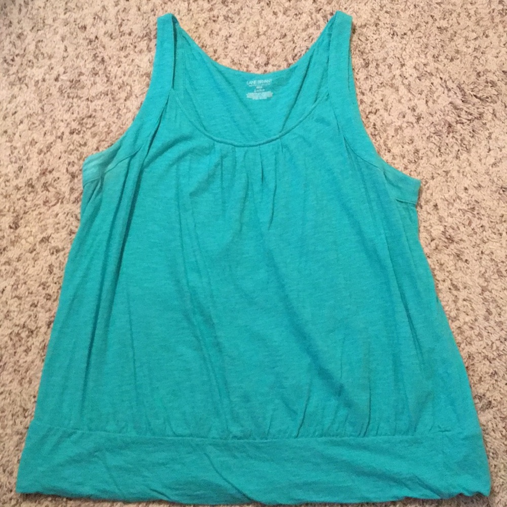 Lane Bryant teal tank